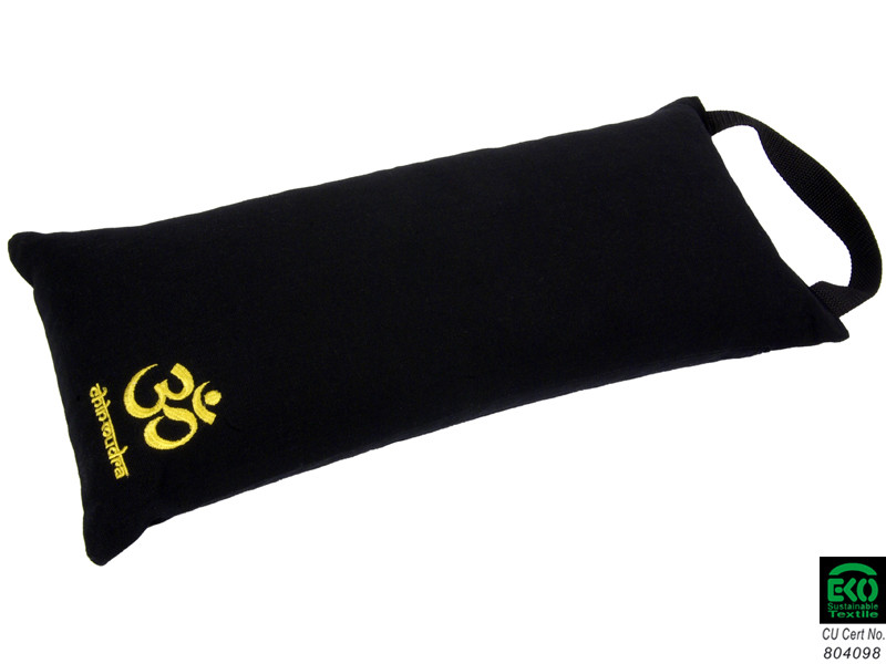 Un zafu de voyage pour emporter le yoga en vacances coussin de yoga de voyage Chin Mudra