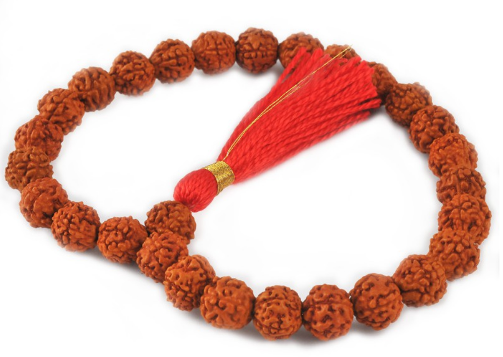 Le mala 27 perles Rudraksha pour les 7 chakras Découvrez les malas 27 perles de Chin Mudra et offrez les à Noél !