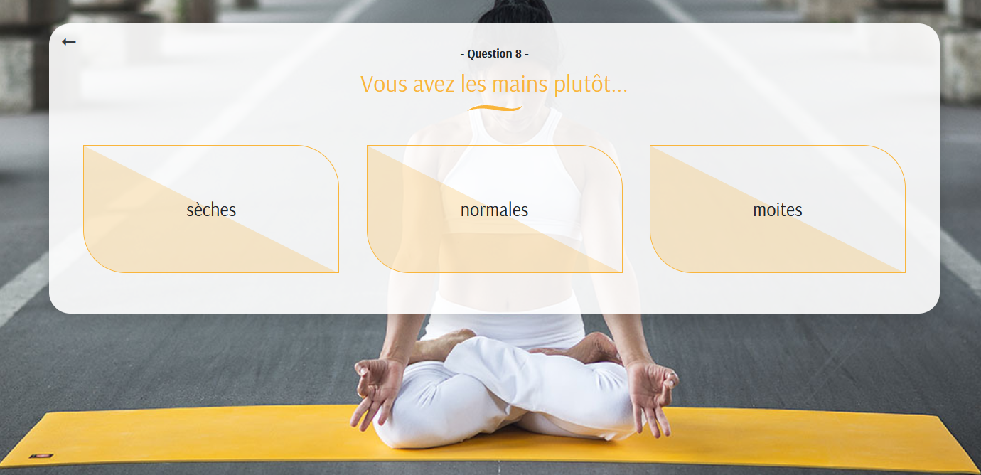 le questionnaire Chin mudra pour trouver votre tapis de yoga idéal