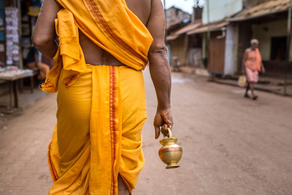 la marche spirutelle en inde