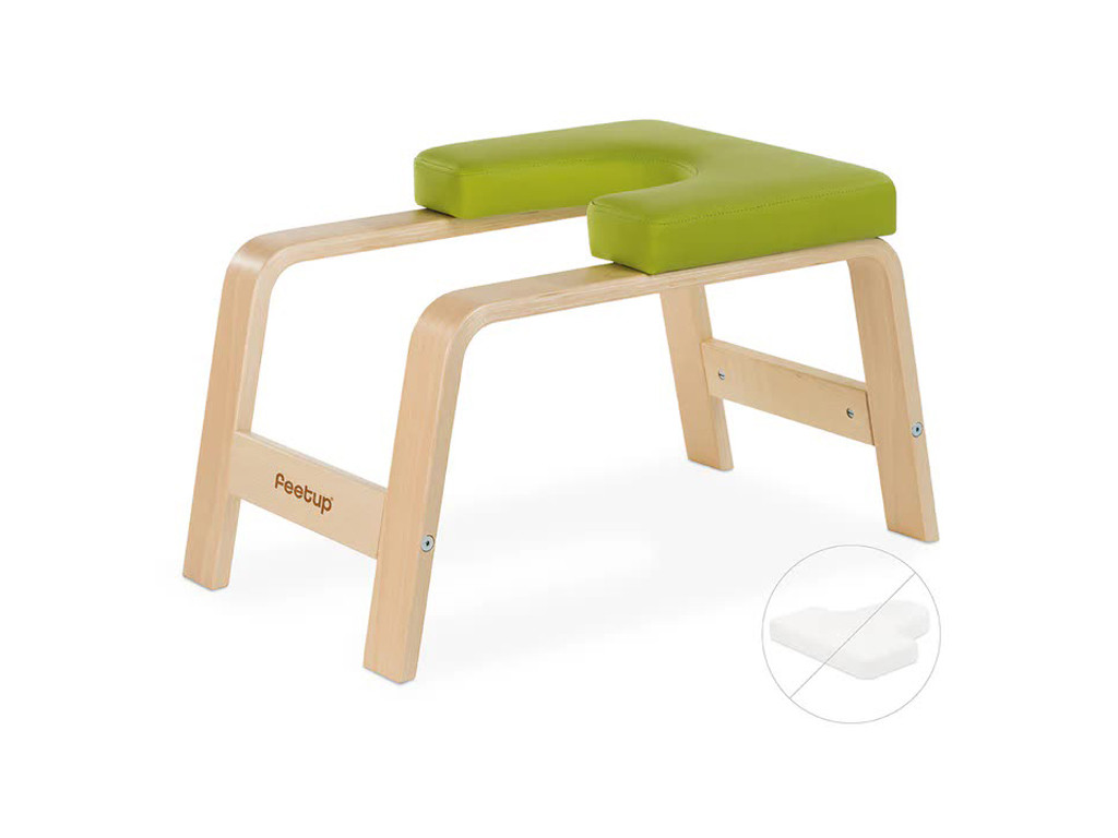 Item Banc pour Sirsasana (la posture reine) Vert (sans coussin)