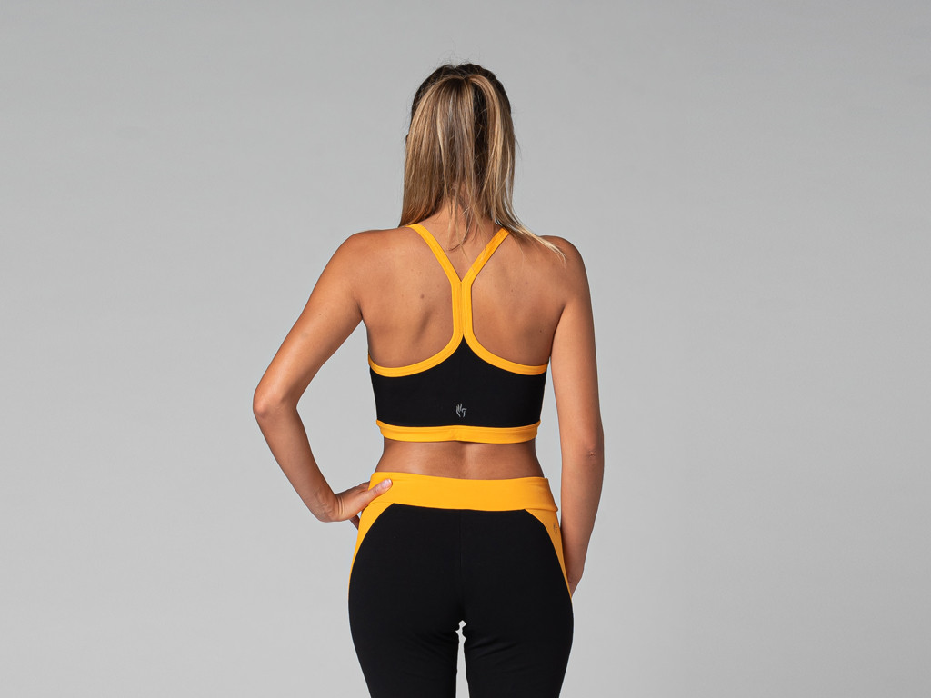 Brassière de yoga Bi-colore - Bio