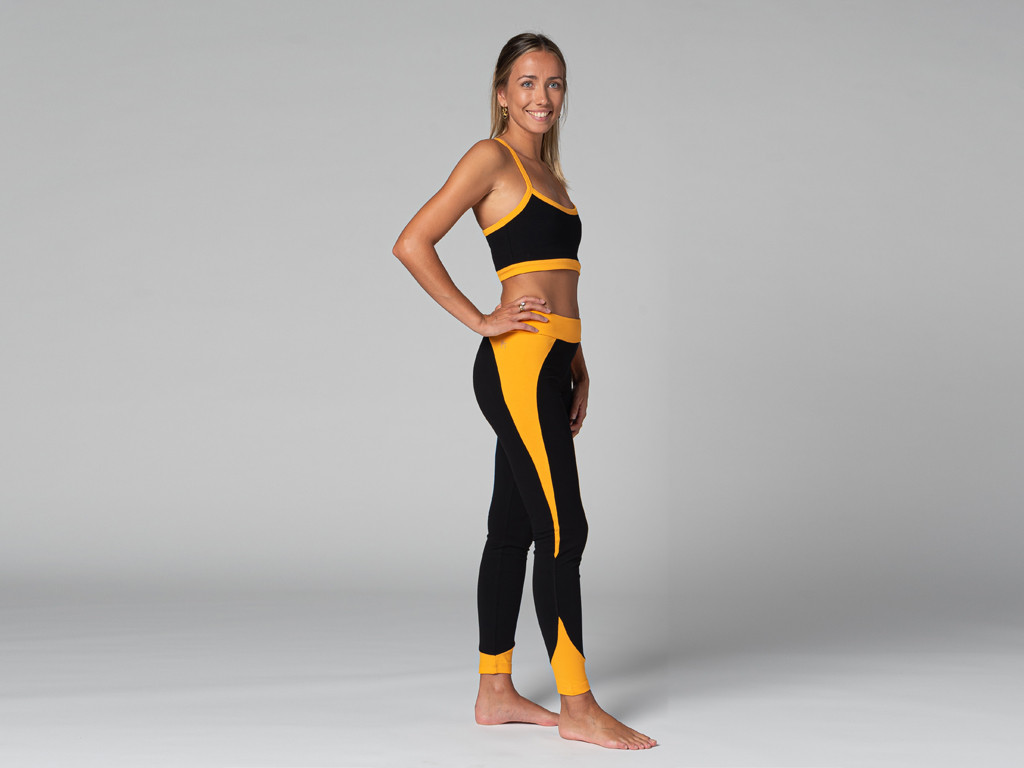 Brassière de yoga Bi-colore - Bio