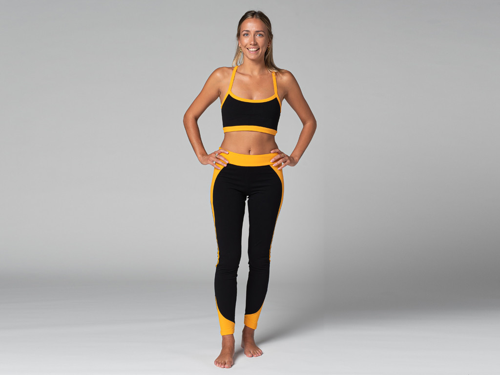 Brassière de yoga Bi-colore - Bio