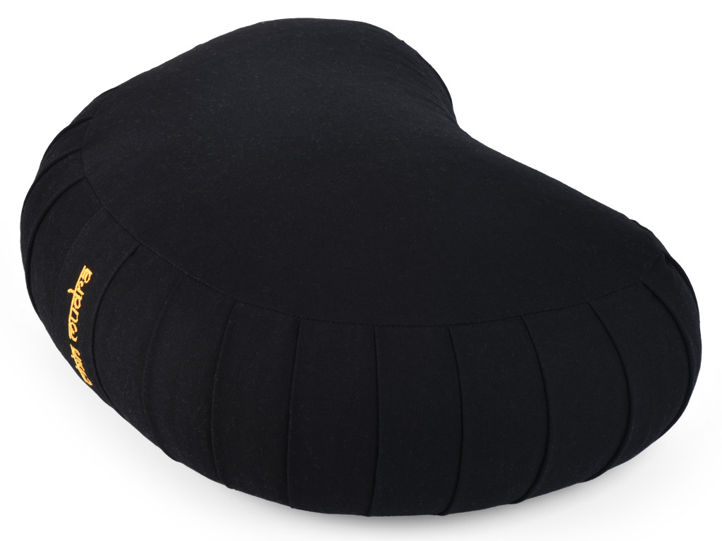 Item Coussin de Méditation Moon 100% coton Bio Noir