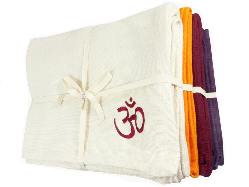 Item Couverture de yoga 100% coton bio 150cm X 200cm
