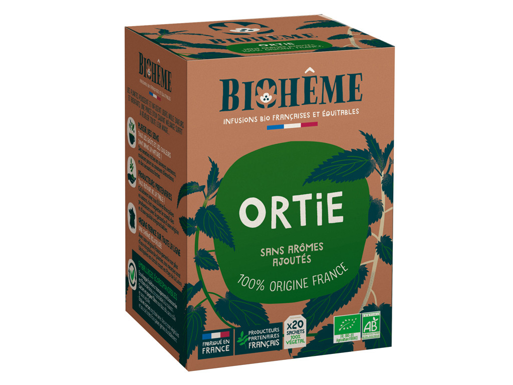 Item Infusion Ortie 20 Infusettes Végétales