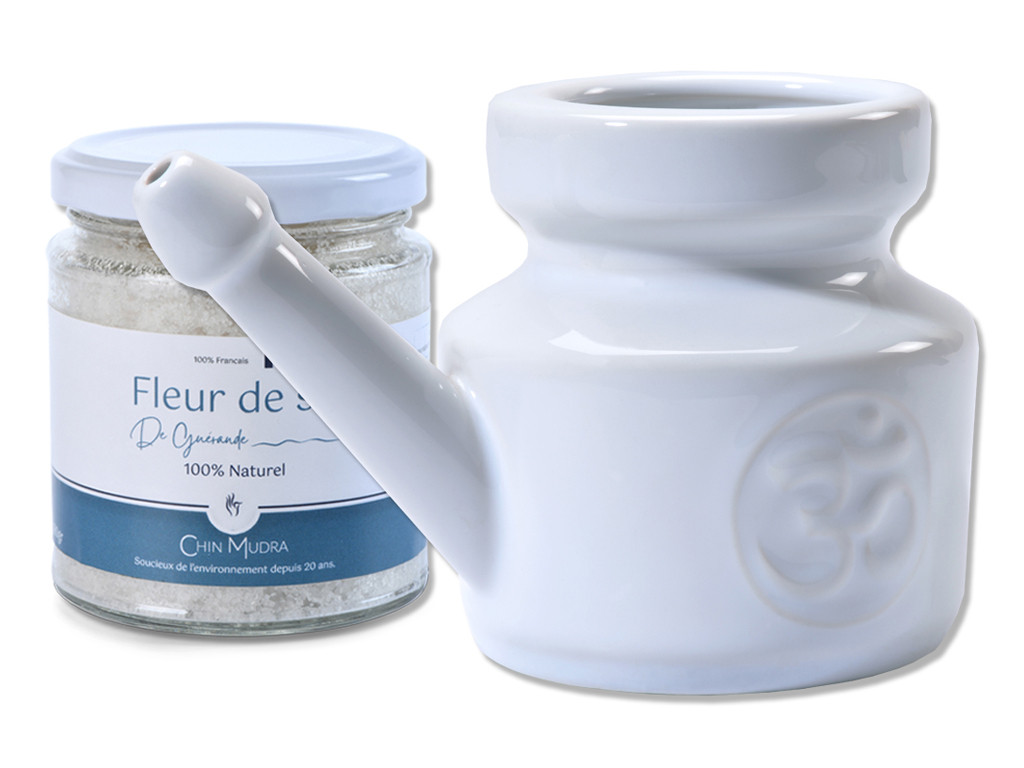 Item Kit Lota 400ml et Fleur de Sel Blanc