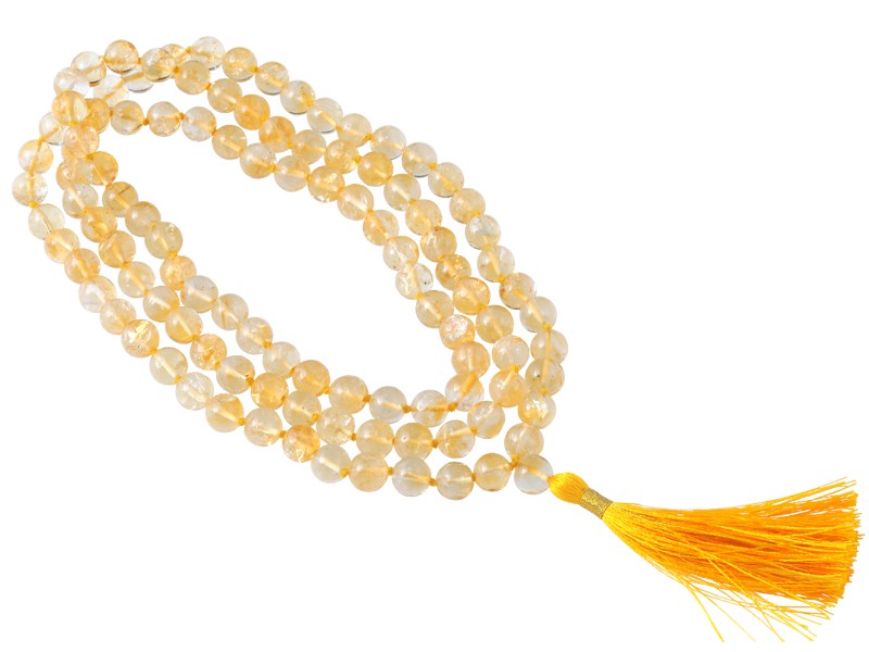 Item Mala 108 perles 8mm - Citrine Mala 108 perles 8mm - Citrine