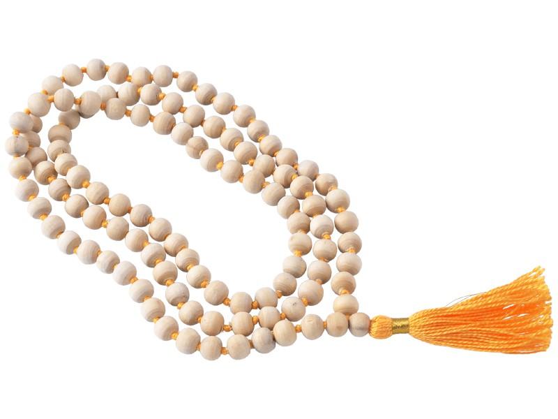 Item Mala 108 perles Tulsi 8mm