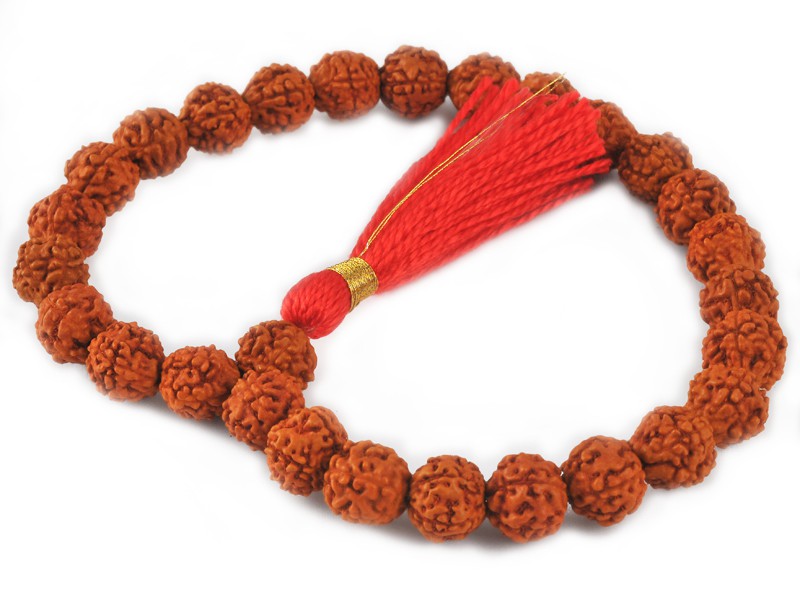 Item Mala 27 perles Rudraksha