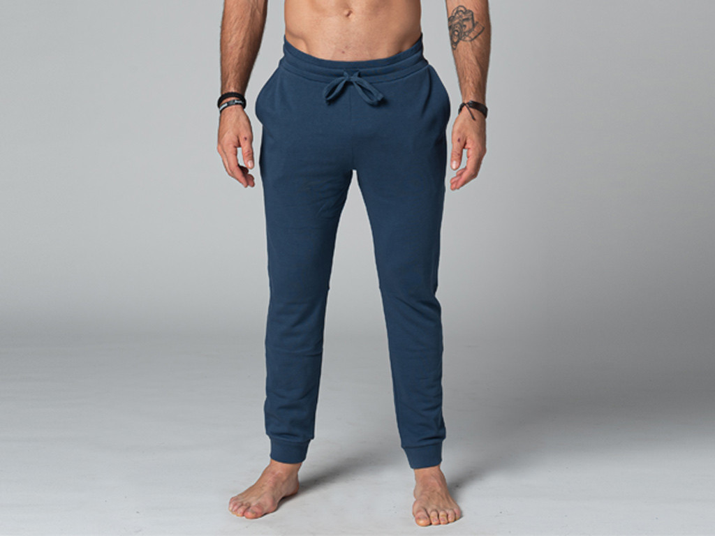 Item Pantalon de Yoga Homme Jogger - Bio Bleu