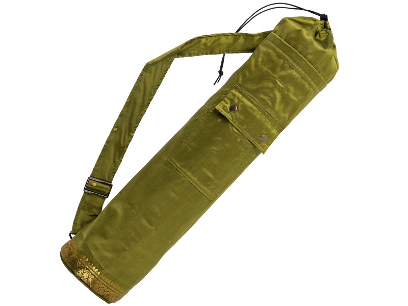 Item Sac à tapis de yoga Saree 71 cm x 15 cm Vert