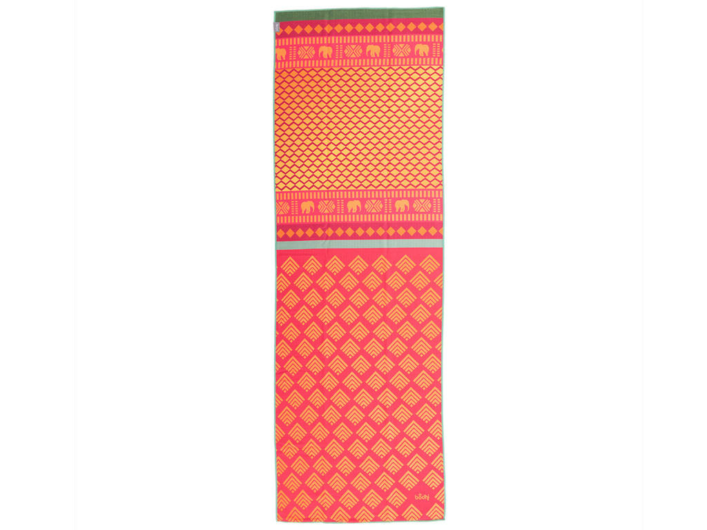 Item Rutschfestes Yoga-Handtuch – 183 cm x 61 cm Safari-Sari