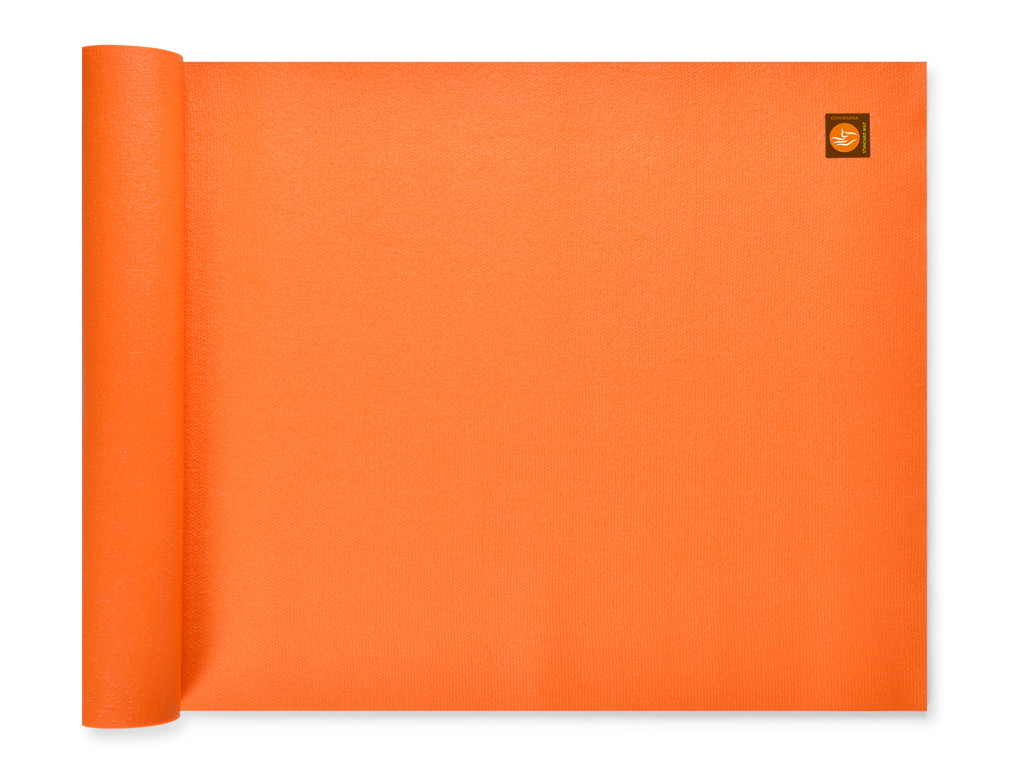 Item Tapis de yoga Large-Mat 183cm/220cmx80cmx4.5mm Orange Safran