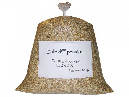 Balle d'épeautre certifié Biologique - 10kg