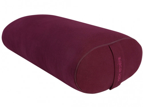 Bolster de yoga Ovale EPEAUTRE 100 % coton Bio 60 cm x15 cm x 30 cm