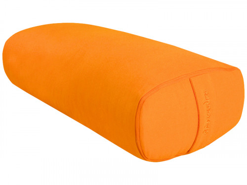 Bolster de yoga Ovale KAPOK 100 % coton Bio 60cm x 15cm x 30cm