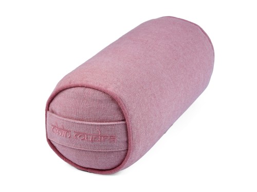 Bolster Mini cylindrique en Chambray de coton biologique - Épeautre