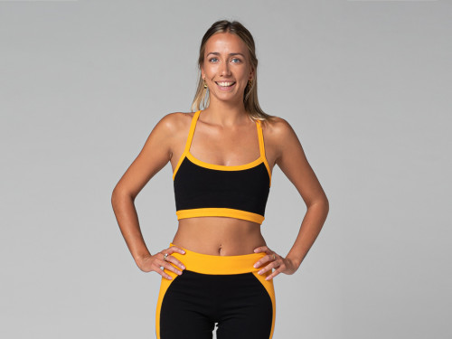 Brassière de yoga Bi-colore - Bio