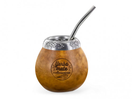 Calebasse et bombilla pour maté