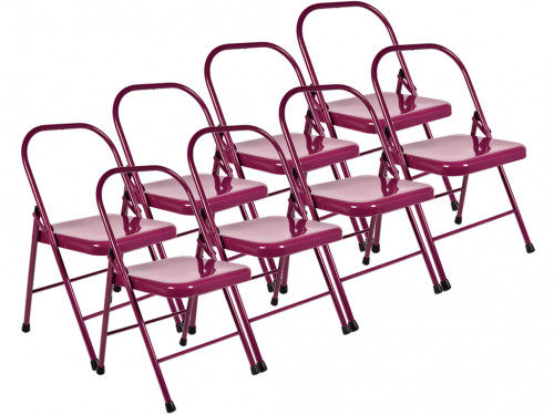 Chaise de Yoga 2 barres Haute Prune