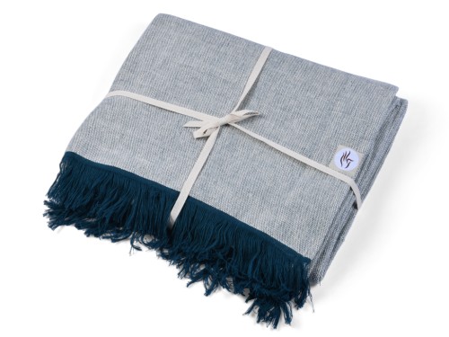 Couverture de méditation Chambray en Coton Bio