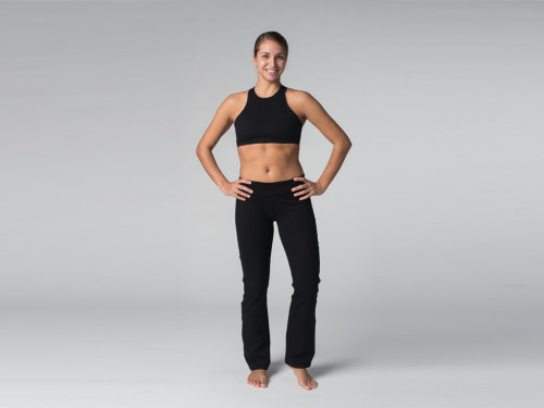 Pantalon de yoga Chic - 95% coton Bio et 5% élasthanne