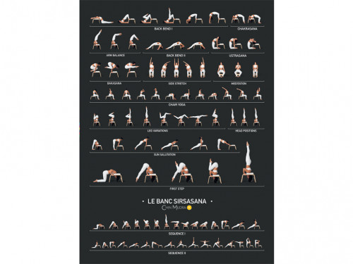 Poster de Sirsasana variations