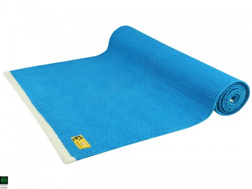Taj Yogamatte aus 100 % Bio-Baumwolle – 2 m x 66 cm x 5 mm